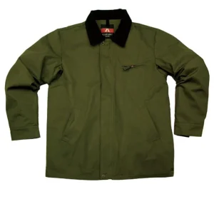 Worker Style Jacke aus robustem Canvas- kastig geschnitten in Größe M