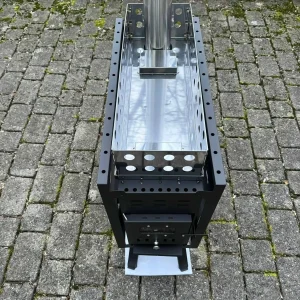 Alpine Sauna Steinkorb Nova