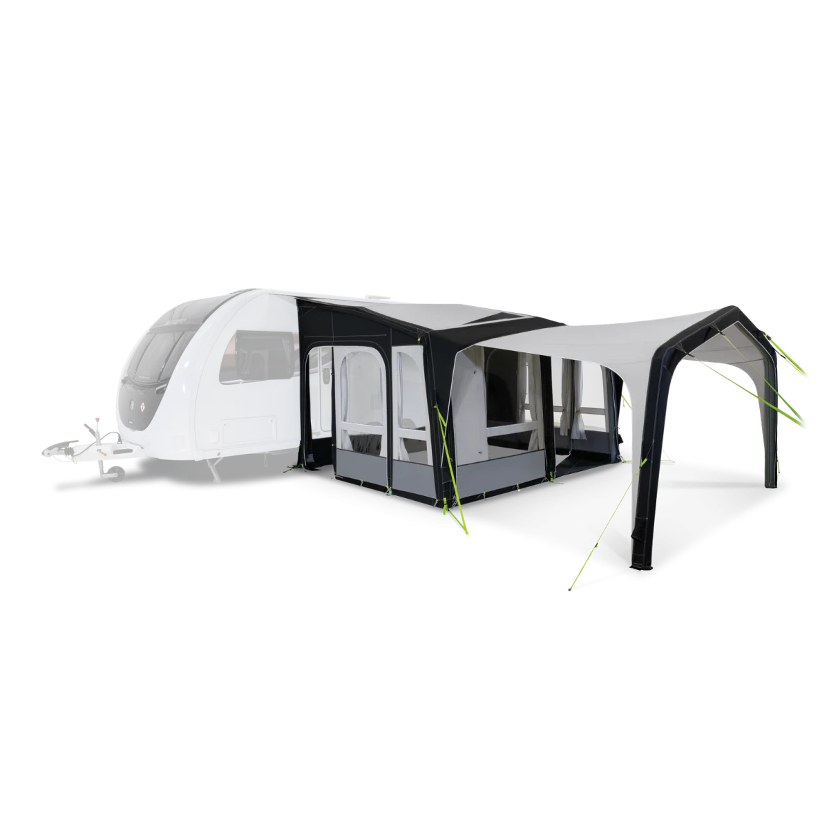 Dometic Club Air Pro 260 aufblasbares Sonnenvordach für Wohnwagen und Reisemobilvorzelt