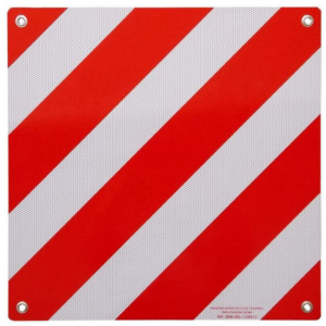 Alu-Warntafel für Italien